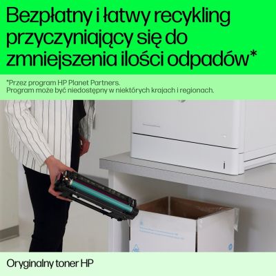 6. HP 827A oryginalny wkład z czarnym tonerem LaserJet