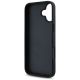 7. Etui Guess Grained Roses Big 4G logo na iPhone 16 - czarne