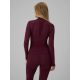 2. Bezszwowa bielizna narciarska, termoaktywna, z wykończeniem szybkoschnącym - longsleeve damskie 4F 4FWAW26USEAF324-60S