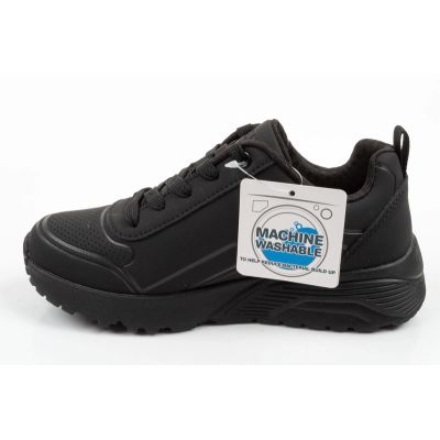 3. Skechers buty sportowe dziecięce Uno Lite czarne modne młodzieżowe