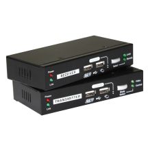 Przedłużacz KVM LevelOne KVM-9036 przez IP 2xUSB