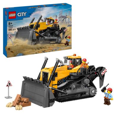 21. LEGO City 60466 Żółty buldożer