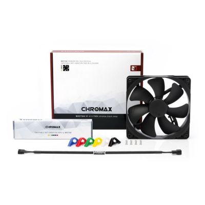 3. Wentylator NOCTUA 140mm NF-A14 PWM CHromax Black Swap colors