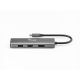 3. Equip 133485 zewnętrzna karta graficzna usb 3840 x 2160 px Czarny, Srebrny
