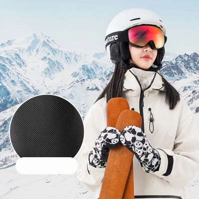 10. Rękawice narciarskie Qunature Panda Heat Transfer dziecięce rozmiar S - czarne/białe