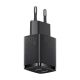 4. Baseus Compact ładowarka sieciowa 2x USB 10.5W czarny (CCXJ010201)