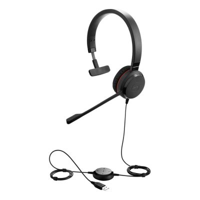 11. Jabra Evolve 30 II Zestaw słuchawkowy Przewodowa Opaska na głowę Biuro/centrum telefoniczne USB Type-C / USB Type-A Czarny