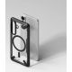 6. Etui Ringke Fusion X Magnetic MagSafe na Samsung Galaxy S26 - przezroczysto-czarne