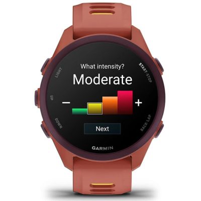 4. Zegarek Garmin Forerunner 170 42,6mm Music Red Pink Mango