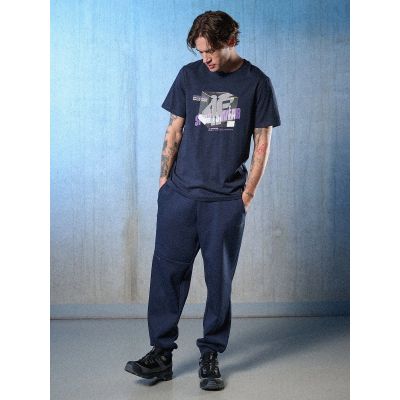 3. T-shirt regular z nadrukiem męski 4F 4FRSS26TTSHM3657-31S