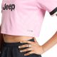 6. Koszulka damska adidas Juventus 26/27 Away Cropped Jersey różowo-czarna KB8842