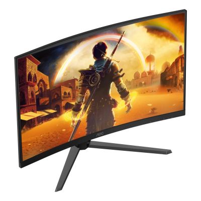 31. AOC G4 C32G42ZE monitor komputerowy 80 cm (31.5") 1920 x 1080 px Full HD LED Czarny, Czerwony