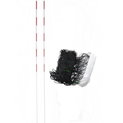 3. Siatka do siatkówki z antenkami Netex 9,5 m x 1 m czarna SI0007