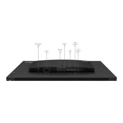 34. Lenovo ThinkVision T24d-30 LED display 61 cm (24") 1920 x 1200 px Full HD Czarny