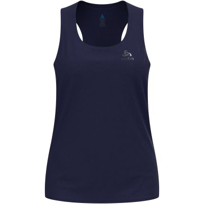 7. Koszulka bez rękawów damska Odlo ZEROWEIGHT CHILL-TEC Tank crew neck granatowa