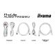 10. iiyama ProLite XUB2792QSU-W6 monitor komputerowy 68,6 cm (27") 2560 x 1440 px Wide Quad HD LED Biały