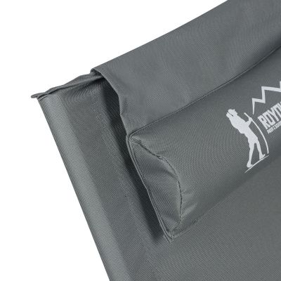 14. LEŻAK FOTEL PLAŻOWY SKŁADANY SZARY