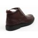 4. Lee Cooper buty męskie eleganckie skórzane brązowe trzewiki ocieplane