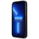5. Etui Guess Saffiano Triangle Logo na iPhone 14 Pro Max - srebrne