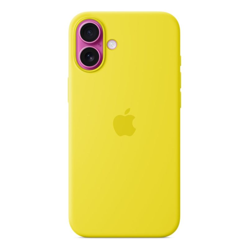 3. Etui silikonowe Apple iPhone 16 Plus Silicone Case with MagSafe - Star Fruit