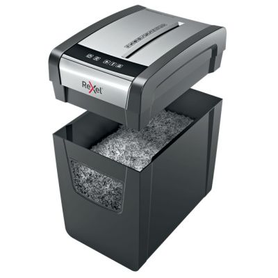 3. Rexel Niszczarka Momentum X410-SL Slimline, 10 kartek, 23 l kosz