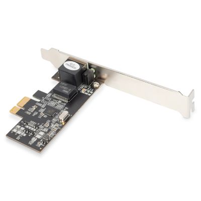 31. DIGITUS KARTA SIECIOWA PRZEWODOWA PCI EXPRESS 1X RJ45 2.5 GIGABIT ETHERNET 2500MBPS DN-10135