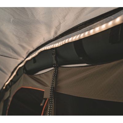 9. Namiot tunelowy Easy Camp Brimnes 5 Air Brązowy