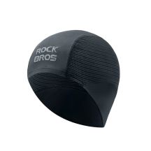 Czapeczka rowerowa Rockbros LF25956 dzianinowa bezszwowa - czarna