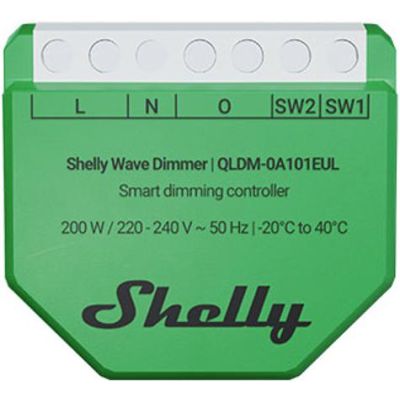 13. Inteligentny ściemniacz oświetlenia Z-Wave Shelly Wave Dimmer EU LR
