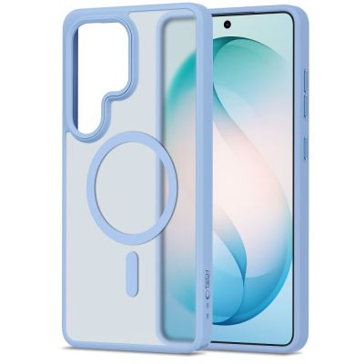 2. Etui Tech-Protect Magmat MagSafe na Samsung Galaxy S26 Ultra - niebieskie matowe