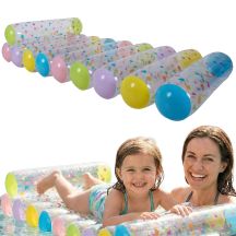 MATERAC DMUCHANY 168x80x36CM ŁÓŻKO Z ZAGŁÓWKIEM 33360