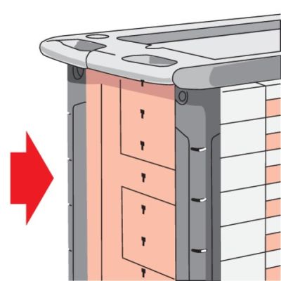 2. Szafka warsztatowa 12-szuflad 09003