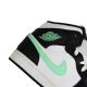 8. Buty sportowe męskie Air Jordan 1 Mid Green Glow Białe - DQ8426-103