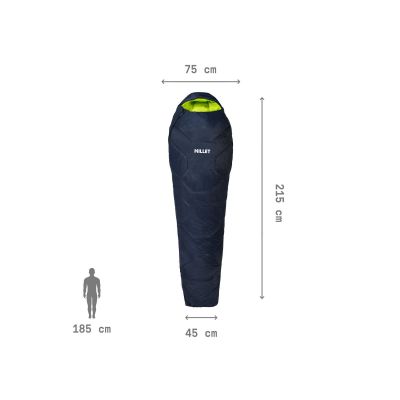 3. Śpiwór MILLET Baikal 1100 Reg granatowy
