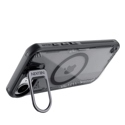 5. Etui Nillkin Iceblade Prop Magnetic z podstawką na iPhone 16e / 17e - czarne