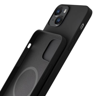 4. Etui 3mk Hardy Silicone MagCase na iPhone 14 Plus - szare