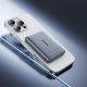 14. Powerbank Baseus PicoGo AM31 Qi2 5000mAh 20W ultracienki kompatybilny z MagSafe z podstawką z kablem plecionym Baseus Simple USB-C 20cm - szary