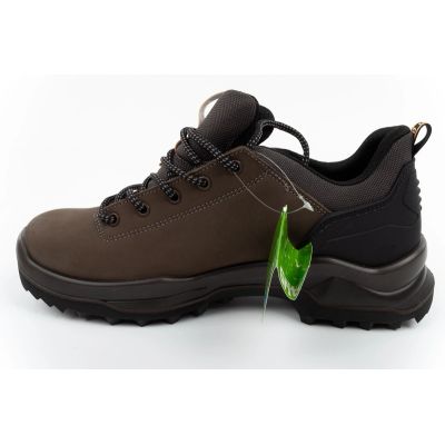 3. Grisport buty męskie trekkingowe 480T Verde Scuro skórzane Gritex outdoor