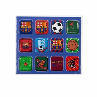 9. FC Barcelona zestaw przyborów szkolnych w saszetce  2700002517