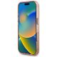 5. Etui Guess IML Metal Glitter 4G Circle Triangle MagSafe na iPhone 16 Pro Max - różowe