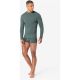 4. Koszulka termoaktywna z długim rękawem męska SUPER.NATURAL M Tundra 175 LS zielona