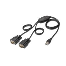Kabel DIGITUS USB 2.0 do 2xRS232
