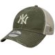 New Era 9TWENTY Trucker MLB Cotton Canvas New York Yankees Cap 60856386 Zielone OSFM
