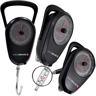 3. WAGA BAGAŻOWA Z MIARKĄ MAX 32KG SWISSBRAND