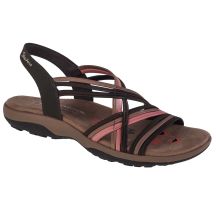Skechers Reggae Slim Simply Stretch Sandals 163023-CHMT Brązowe 36