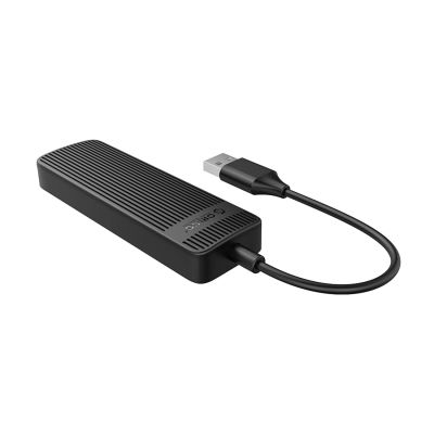2. Hub USB-A Orico FL02 stacja dokująca 4x USB-A 2.0 - czarny