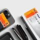 3. Portfel magnetyczny Tech-Protect MagWallet MagSafe na telefon - pomarańczowy