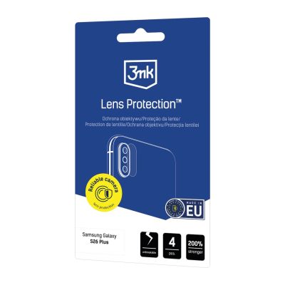 5. Szkło hybrydowe 3mk Lens Protection do obiektywu aparatu na Samsung Galaxy S26+