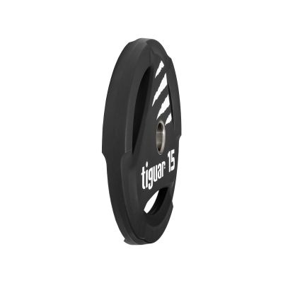 4. Talerz olimpijski tiguar PU 15 kg TI-WTPU01500