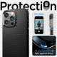 19. Etui Spigen Liquid Air na iPhone 14 Pro - czarny mat